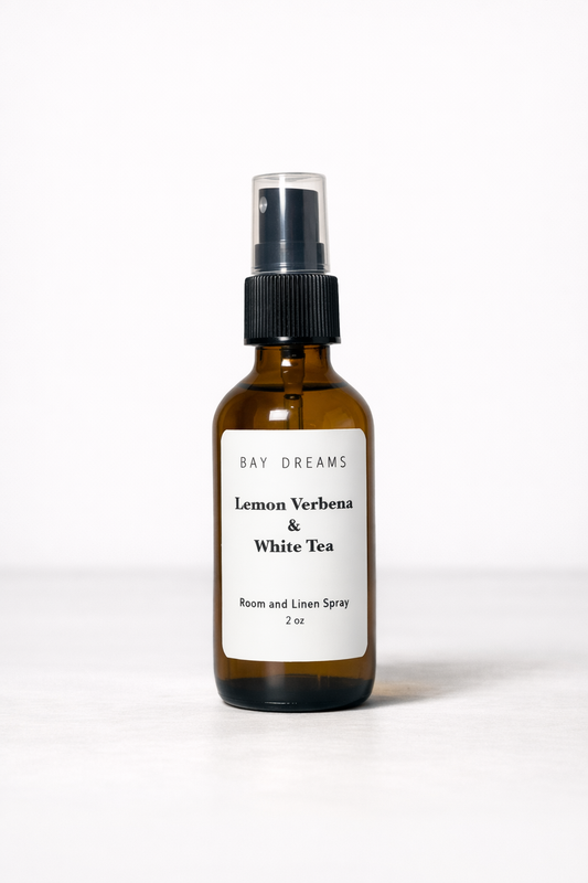 Room & Linen Spray – Lemon Verbena & White Tea