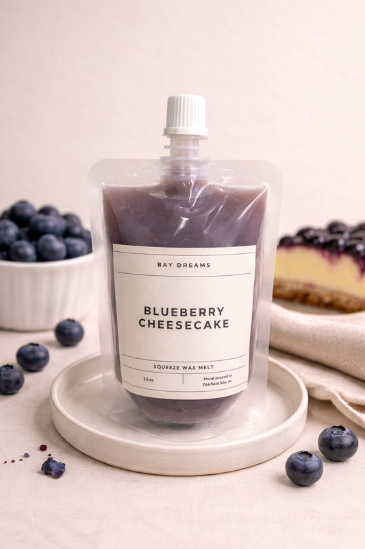 Squeeze Wax Melt – Blueberry Cheesecake