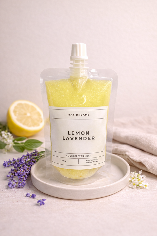 Squeeze Wax Melt – Lemon Lavender